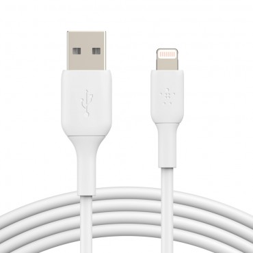 Lightning to USB-A Cable (15cm / 6in, White)