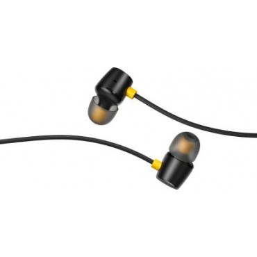 Charge and Active Noise Cancellation Bluetooth Headset  (Yellow, In the Ear)