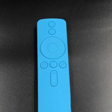 Soft Silicone Protective Case for Mi Remote Rubber Cover【Blue】