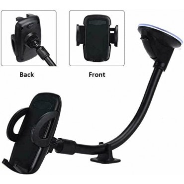  [Strong Suction Anti-Shake Stabilizer] Cell Phone Holder for Car Windshield